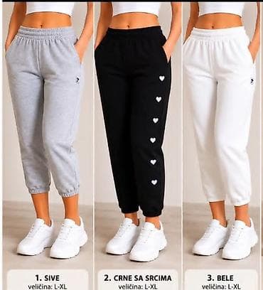 luna tunike i bluze: Trenerke kraci model do pola lista
Vel L i XL
komad 1500din — 3