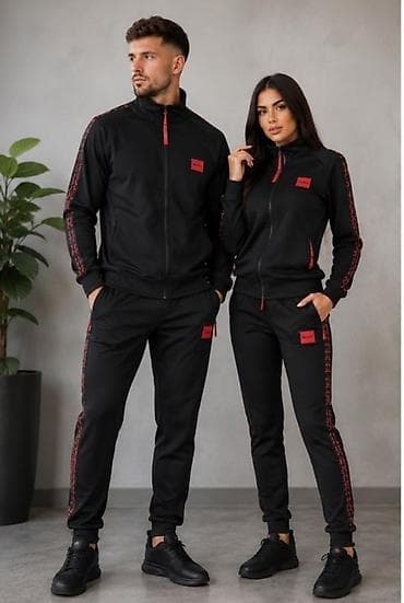 xl marka: Trenerka Hugo Boss, bоја - Crna — 3