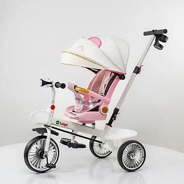 TRICIKL 4003 ROZE – udoban i siguran tricikl za prve vožnje Šifra