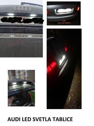 auto otpad zabalj: LED svetla tablice za AUDI A3 A4 A6 - Canbus NOVO! LED svetla zadnje — 7