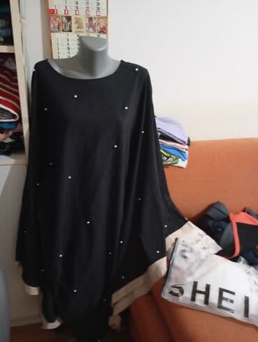 kofer sa šminkom dm: Arizzo 2XL (EU 44), bоја - Crna, Oversize, Kratkih rukava — 1