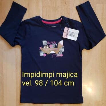 T-shirts: Nove 3 majice IMPIDIMPI vel 98/104. Cena je po komadu. Kupljene u — 2