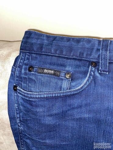 hugo boss original: Original Hugo Boss farmerice 34 SLIM FIT SPECIAL FINISHING Polistruk — 2