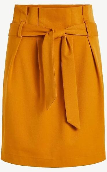 nike air 720 ispa: Ženska suknja u boji senfa (mustard). Kroj iznad kolena, A-linija sa — 3