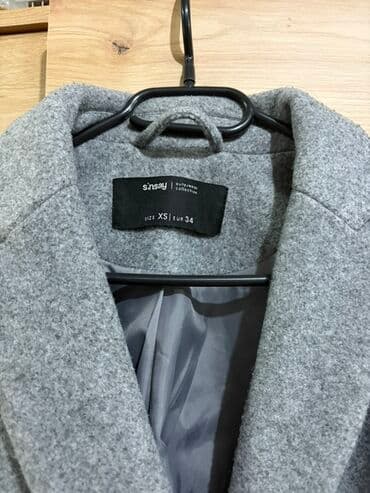 mona crni kaput: XS, Jednobojni, Sa postavom — 2