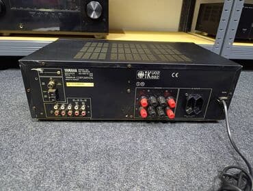 Mini disk plejeri: Yamaha RX-395 AM/FM Stereo Receiver Specifications Tuning range — 4