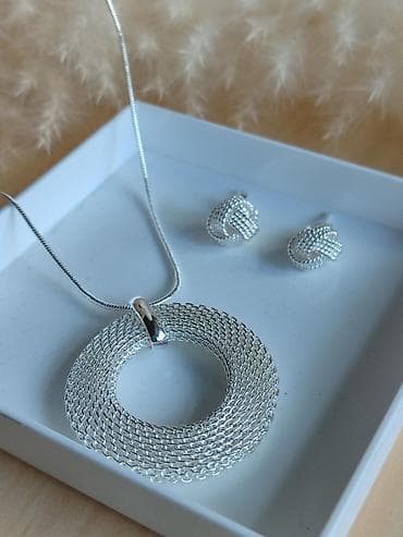 sterling silver cena: Set nakita – žig 925 - Materijal: srebro 925 jasno urezan žig 925 — 2