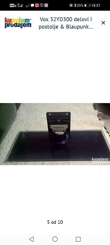 ugradna rerna na gas: Vox 32YD300 – delovi i postolja + postolje za Blaupunkt 32" Dostupne — 5