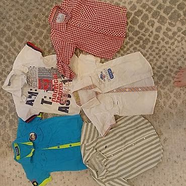 Paket dečijih košulja/majica sa kragnom – kratki i dugi rukav, razni na lalafo.rs Paket dečijih košulja/majica sa kragnom – kratki i dugi rukav, razni