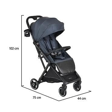letnja kolica za bebu: Cangaroo Kolica za avion Airwalk – Greystone (CAN00255-70) Lagana i — 3