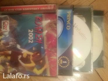 Mini disk plejeri: Pakovanje cd za 1 cenu
muzika domaca-strana-filmovi-vezbe — 1