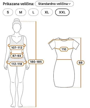 Women's Clothing: Letnja cvetna haljina sa puf rukavima - Boja i dezen: bela osnova sa — 5