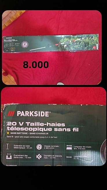 trimer stihl fs 55 cena: PARKSIDE teleskopske bežične makaze za živu ogradu, 20 V (model PTHSA — 1