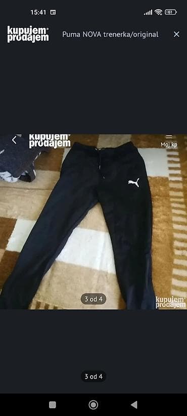 puma mantil: Trenerka Puma, bоја - Crna — 3