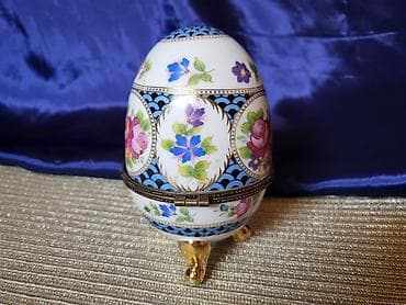 lusteri kraljevo: Kutija nova za nakit,porcelanska Limoges by Vicko iz 80/90ih.god — 5