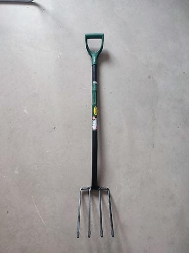 Vrtne vile sa 4 zupca - Alat za obradu zemlje, kompostiranje i