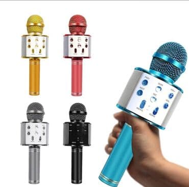 bežični usisivač cena: Mikrofon karaoke WS-858 Cena 1700din Dostupan u više boja! svetlo — 8