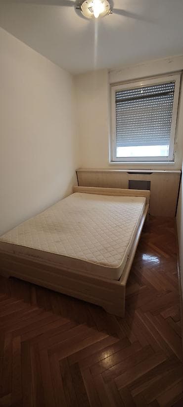 lavabo sa ormaricem forma ideale: Komplet nameštaja – svetli javor/bez ton - Bračni krevet sa — 1