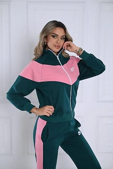 zenski kacketi: Ženski trenerka komplet – Nike - Dvodijelni set: gornji deo sa — 8