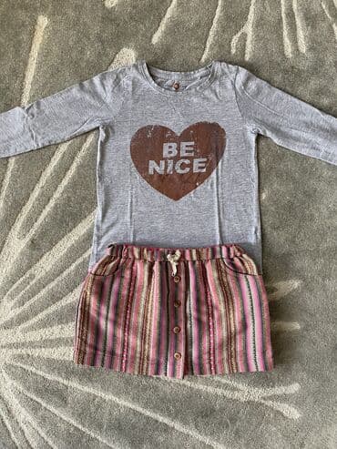 haljine za devojcice monsoon: Zara, Set: T-shirt, Skirt — 1