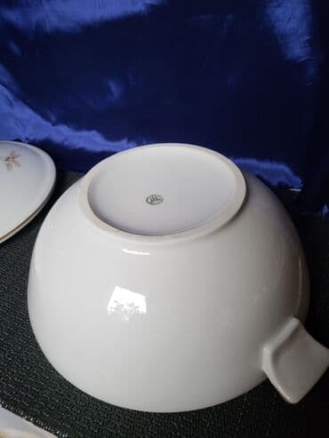 Činije: Corbaluk nov Fraiberger porcelan Istocna Nemacka 70te. Perfektan — 12