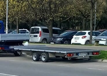 zvjezdano nebo u autu: Šlep automobila. Vršim prevoz vozila šlep prikolicom sa ravnom — 2