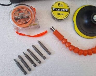 polovne busilice bosch: Prodajem novu i kvalitetnu aku bušilicu (šrafilica) BOSCH sa dodacima — 8