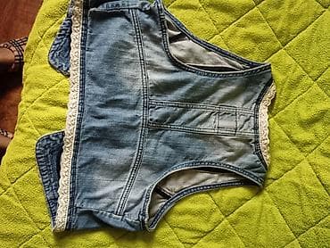 Lične stvari: AMISU teksas prsluk – ženski, model bez kopčanja - Materijal — 2