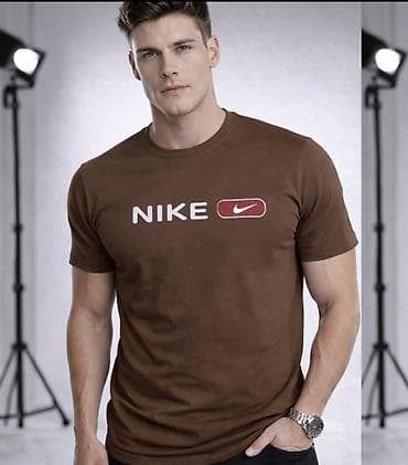 Sweatshirts: T-shirt Nike, color - Blue — 4