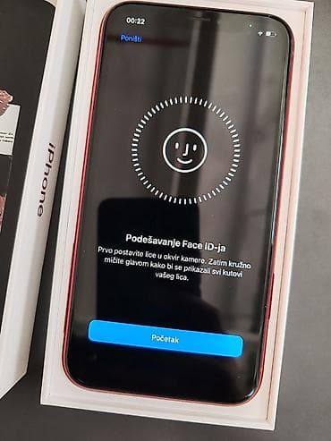 polovni telefoni iphone 17: IPhone XR, crvena boja (PRODUCT RED). U originalnoj kutiji. Ključne — 1
