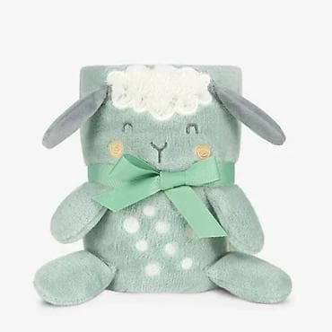 KIKKA BOO – Kikkaboo bebi ćebence sa 3D vezom 75x100 “Sleepy Sheep”