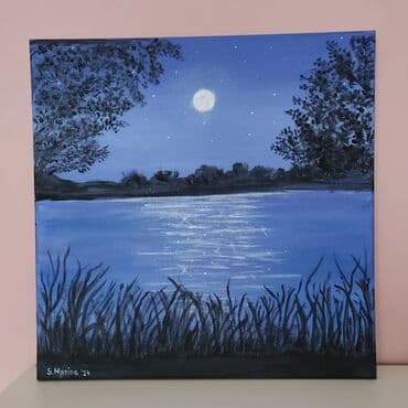dobro jutro dobar dan slike: Slika, 40 x 40 cm, Novo — 2