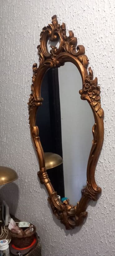 set za odvijanje oštećenih šrafova: Wall mirror, shape - Oval, With a frame, Used — 3
