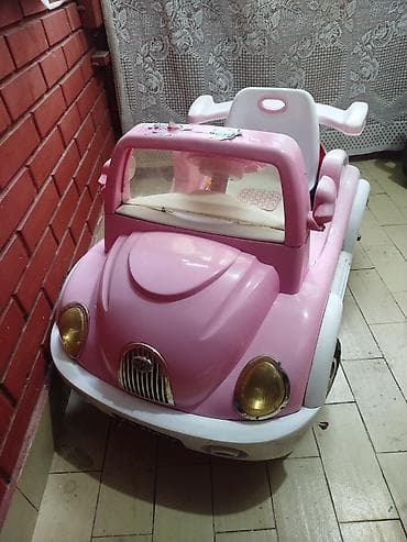 kopacke 28 broj: Dečiji električni auto – roze kabriolet - Model sa jednom sedištem — 2