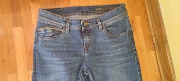 rebraste pantalone: 29, 32, Jeans, Regular rise, Straight — 4
