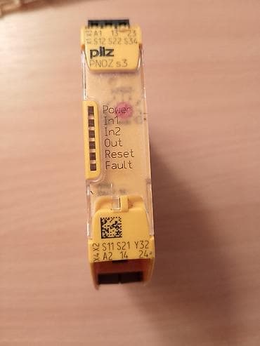 Pilz PNOZ s3 – sigurnosni relej (Made in Germany) - Model: PNOZ s3 C