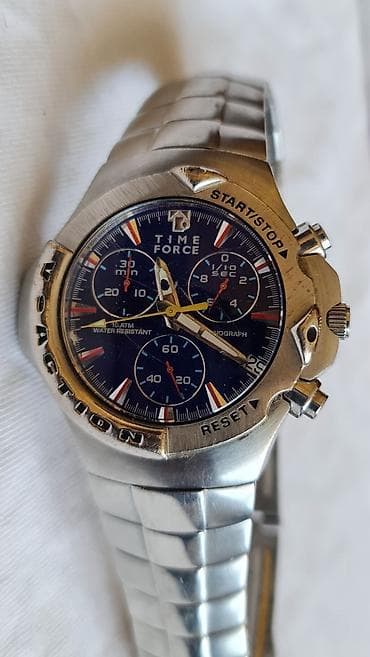 muške tom tailor jakne: Time Force muški hronograf sat – V-Action serija - Kućište i — 6