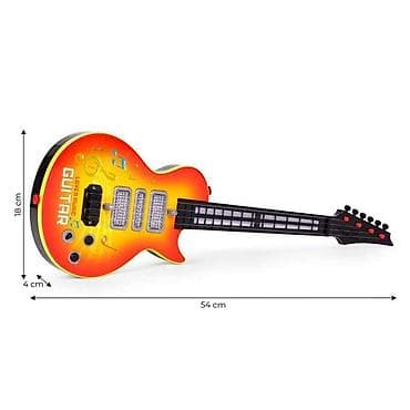 napravi sam muzicki instrument: ROCK GITARA ZA DECU – ECO TOYS Šifra proizvoda: HC56 Elektronska rok — 5