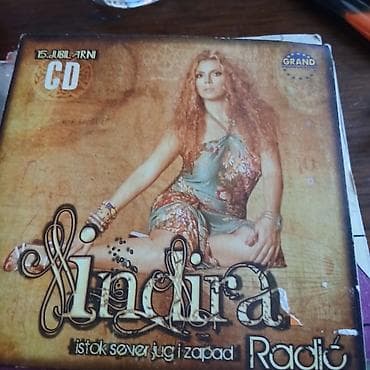 vinyl records: CD album: Indira Radić – Istok, sever, jug i zapad - Izdavač: Grand — 1