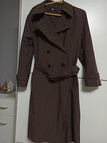 Ženski klasični mantil/trench kaput – tamno braon - Brend: C&A