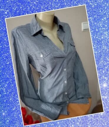 guess tunika: M (EU 38), Stripes, color - Grey — 1