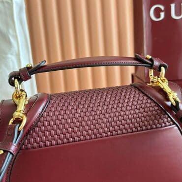 bianco torbe: Elegantna torbica, Gucci, Materijal: Koža — 3