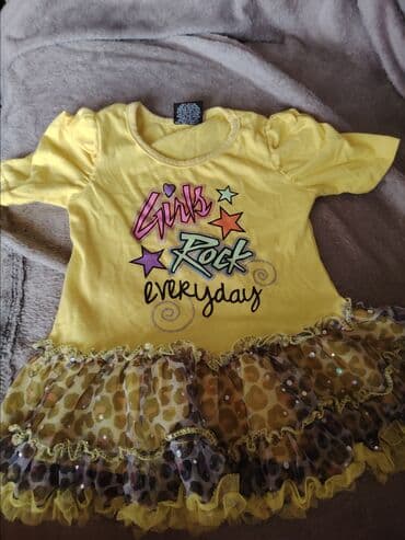 Dečija haljinica “Real Love” – veličina 24 - Boja: žuta - Gornji deo na lalafo.rs Dečija haljinica “Real Love” – veličina 24 - Boja: žuta - Gornji deo