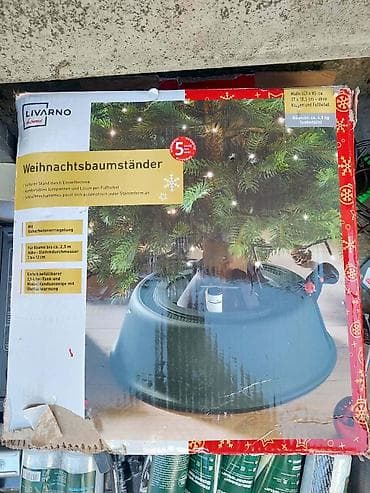 stalak za cdove: LIVARNO Home stalak za jelku (Weihnachtsbaumständer) - Stabilna — 1