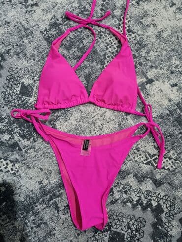 jednodelni kupaci lisca: M (EU 38), Single-colored, color - Pink — 2