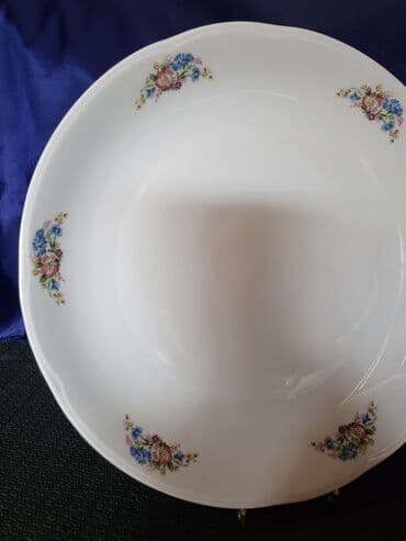 citrin i gorski kristal: Tanjir velik Alba Julia porcelan iz 70ih. Tanjir za — 2