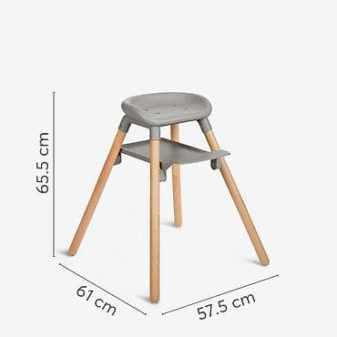 hranilice za bebe ikea: KIKKA BOO Hranilica WOODY 6u1 – grey Šifra proizvoda: KKB1 Opis — 6