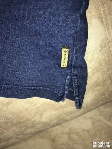 Trenerke: ARMANI duks L 100% Cotton Ramena 50cm, duzina 70cm rukav 65cm Made — 2