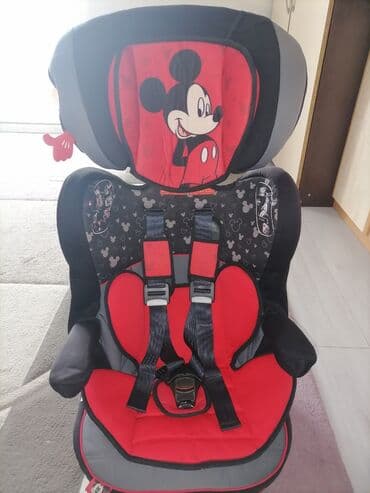 deda mraz od vunice: Auto sediste za decake Mickey Mouse. Za decu od 15 do 36kg.Ima — 1