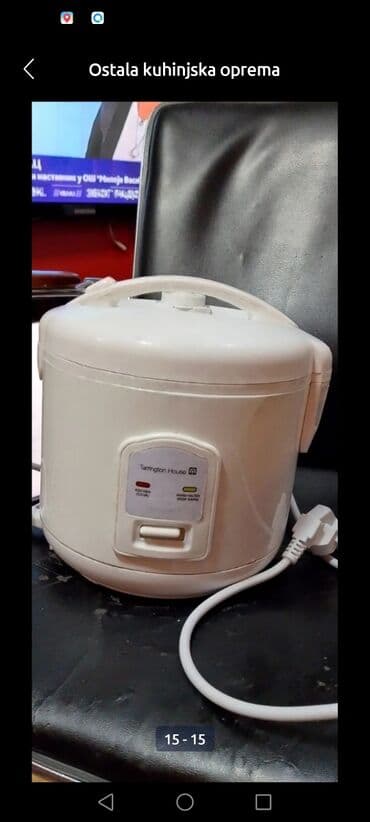 Friteza na paru idealna za pripremu Povrća. Pirinča ili drugih